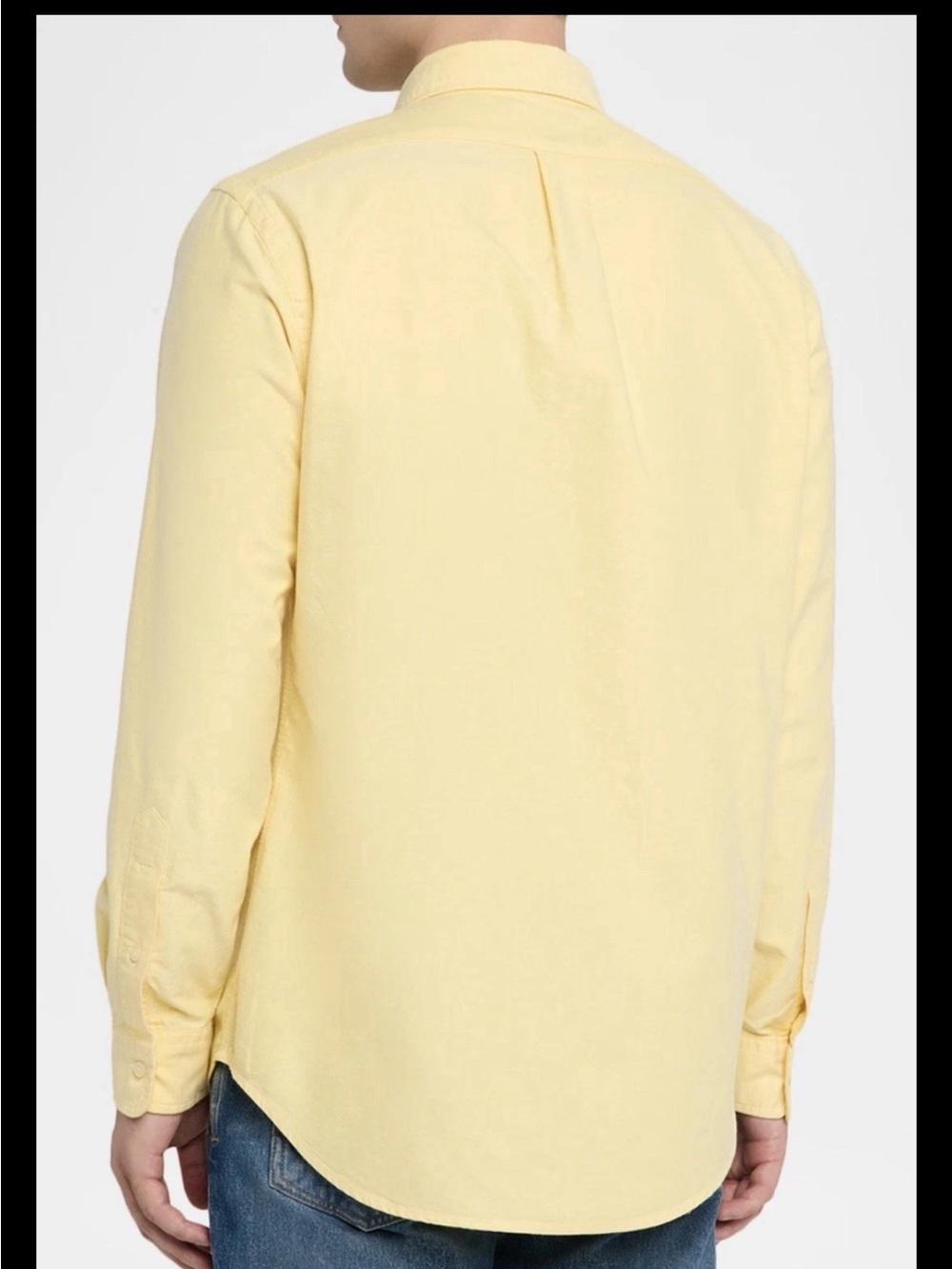 Polo Ralph Lauren Men's Classic-Fit Oxford Button-Down Shirt | 17.5 32 33 Yellow - Picture 2 of 9